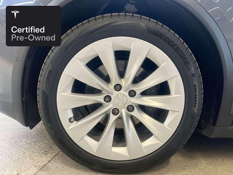 Occasion Tesla Model X Long Range AWD 309 kW (421 PK) 2020 Zilver SUV