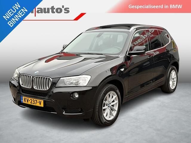 Zwart Gebruikt 2013 BMW X3 Executive SUV | € 12.999 (Goede deal) - Afbeelding 1/4