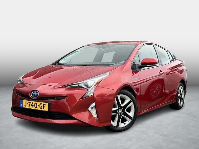 Rood Gebruikt 2018 Toyota Prius Business Edition Hatchback | € 18.999 (Eerlijke prijs) - Afbeelding 1/4