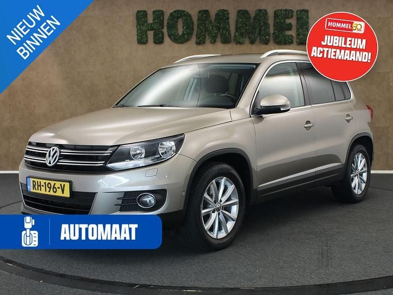 Beige Gebruikt 2015 VW Tiguan Sportline SUV | € 17.945 (Eerlijke prijs) - Afbeelding 1/3