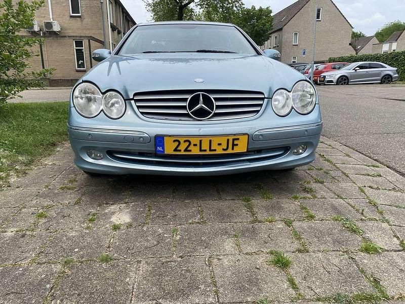 Occasion Mercedes CLK200 Elegance 163 PK (119 kW) 2003 Blauw Coupé