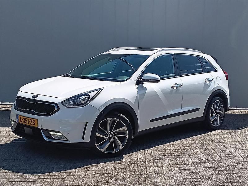 Wit Gebruikt 2017 Kia Niro SUV | € 15.840 (Eerlijke prijs) - Afbeelding 1/4