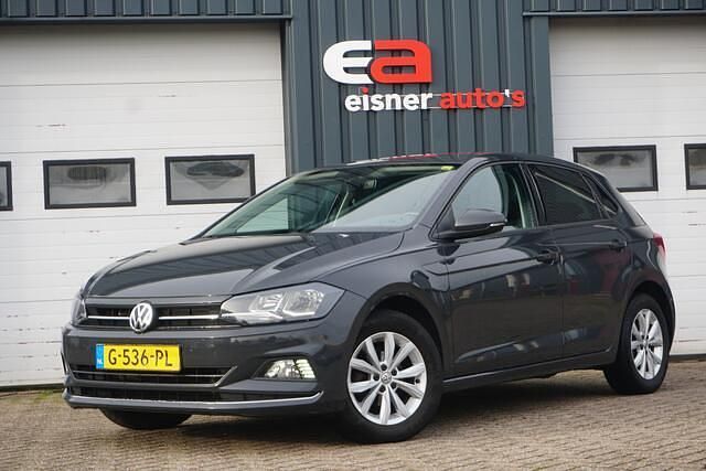 Grijs Occasion 2019 VW Polo Highline Hatchback | € 12.949 (Goede deal) - Afbeelding 1/4