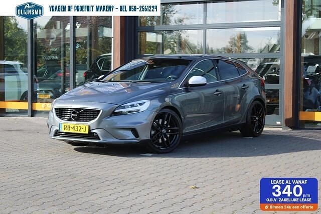 Grijs Gebruikt 2017 Volvo V40 R-Design Stationwagen | € 20.994 (Iets duurder) - Afbeelding 1/4