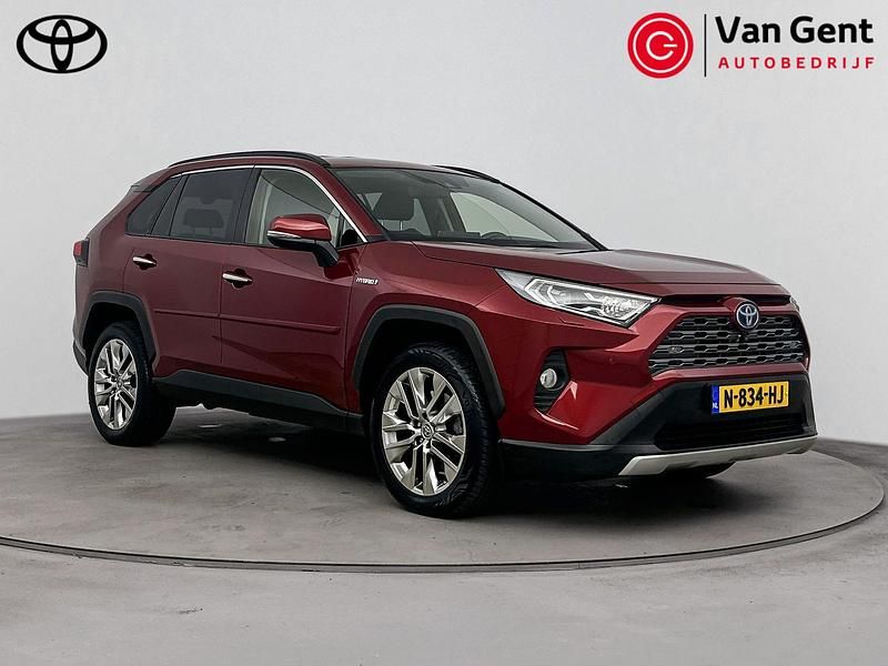 Rood Gebruikt 2021 Toyota RAV4 Executive SUV | € 38.499 (Eerlijke prijs) - Afbeelding 1/4