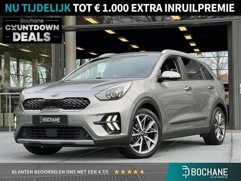 Grijs Gebruikt 2019 Kia Niro SUV | € 17.400 (Eerlijke prijs) - Afbeelding 1/4