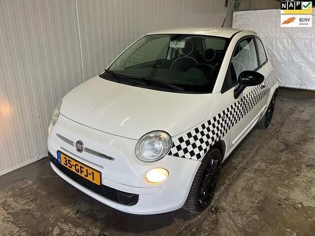 Wit Occasion 2008 Fiat 500 Pop Hatchback | € 2.450 (Goede deal) - Afbeelding 1/4