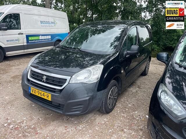 Zwart Gebruikt 2016 Peugeot Partner MPV | € 4.995 (Goede deal) - Afbeelding 1/4