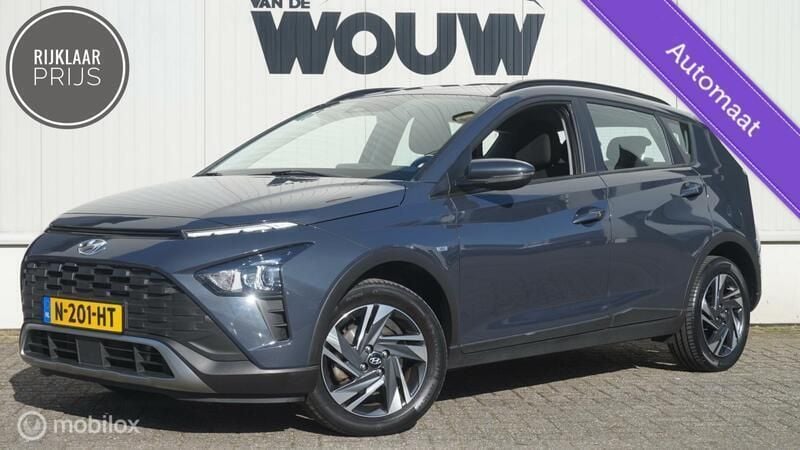 Grijs Gebruikt 2021 Hyundai Bayon Comfort SUV | € 21.395 (Eerlijke prijs) - Afbeelding 1/4