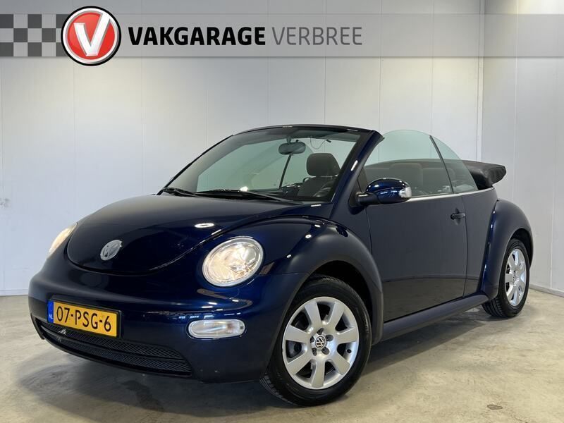 Blauw Gebruikt 2005 VW Beetle Highline Cabriolet | € 3.750 (Goede deal) - Afbeelding 1/4