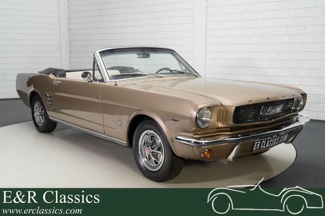 Beige Gebruikt 1966 Ford Mustang Cabriolet | € 69.950 - Afbeelding 1/4