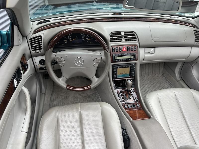 Occasion Mercedes CLK430 Elegance 279 PK (205 kW) 2002 Groen Cabriolet