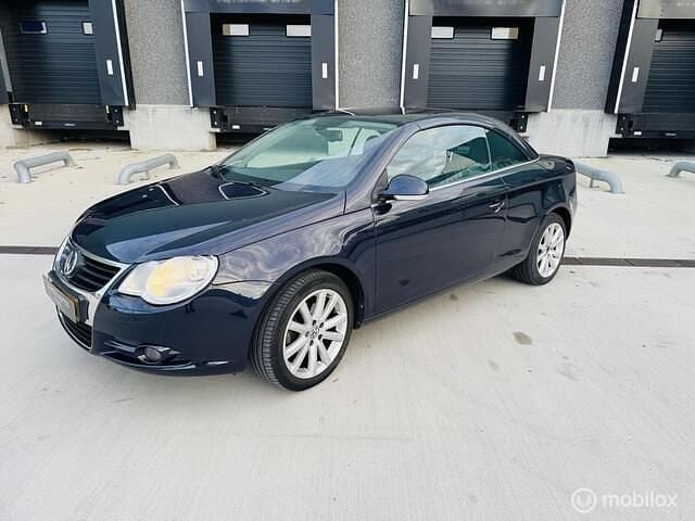 Blauw Gebruikt 2007 VW Eos Cabriolet | € 3.499 (Eerlijke prijs) - Afbeelding 1/4