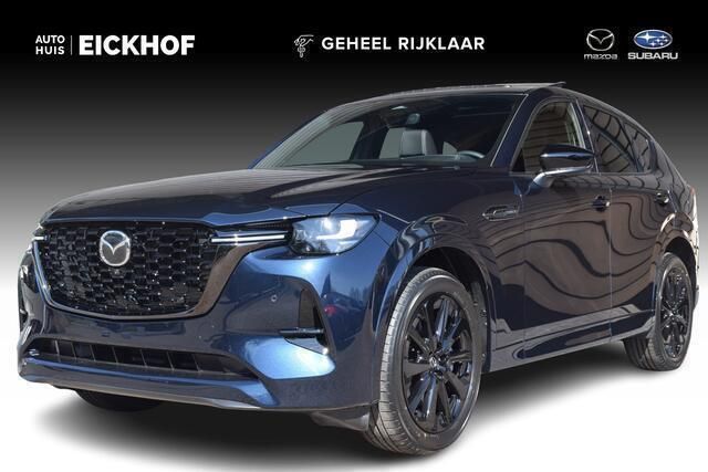 Blauw Nieuw 2024 Mazda CX-60 Homura-Line SUV | € 62.832 (Eerlijke prijs) - Afbeelding 1/4