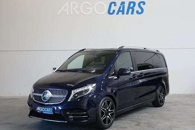 Blauw Gebruikt 2020 Mercedes V300 AMG MPV | € 41.450 (Super prijs) - Afbeelding 1/4