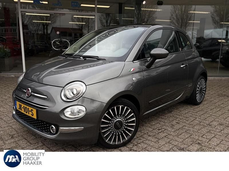 Grijs Occasion 2016 Fiat 500 Lounge Hatchback | € 9.900 (Eerlijke prijs) - Afbeelding 1/4