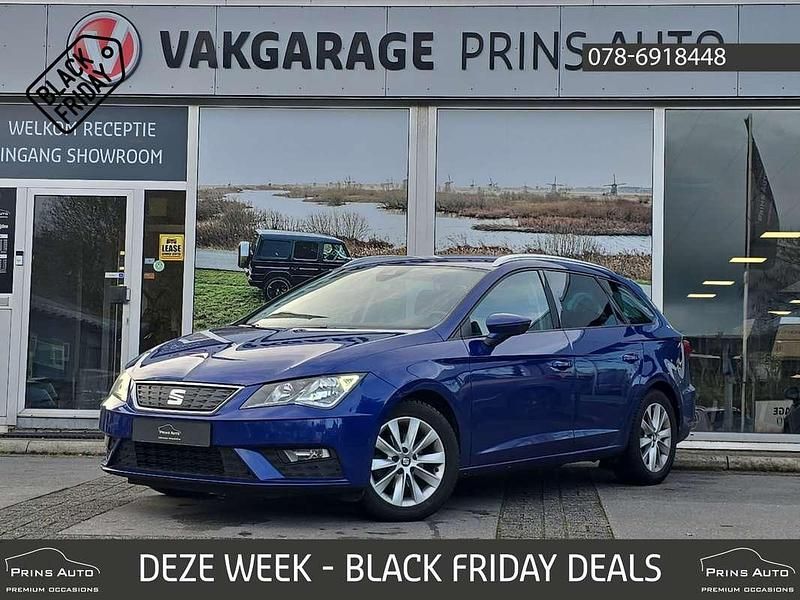 Blauw Gebruikt 2019 Seat Leon ST Business Stationwagen | € 12.699 (Eerlijke prijs) - Afbeelding 1/4