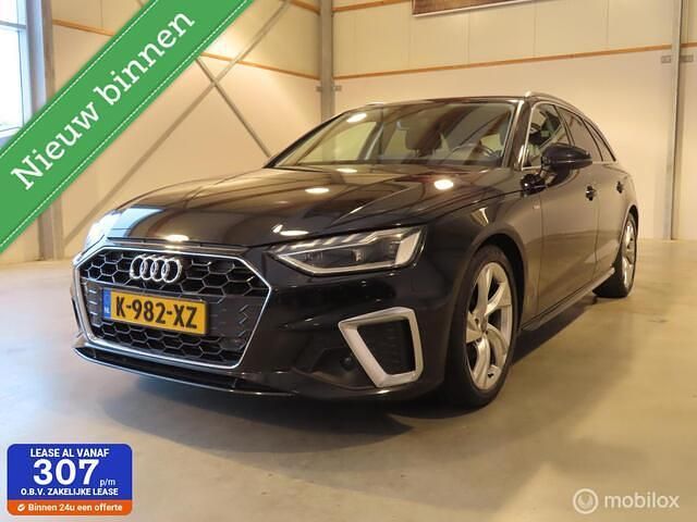 Zwart (metallic) Occasion 2020 Audi A4 S-Line Stationwagen | € 22.950 (Goede deal) - Afbeelding 1/4