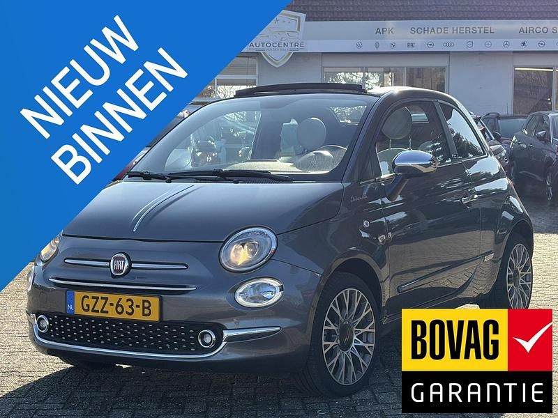 Grijs Occasion 2022 Fiat 500C Dolcevita Cabriolet | € 15.750 (Eerlijke prijs) - Afbeelding 1/4