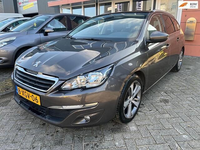 Grijs Gebruikt 2014 Peugeot 308 SW Stationwagen | € 4.750 (Super prijs) - Afbeelding 1/4