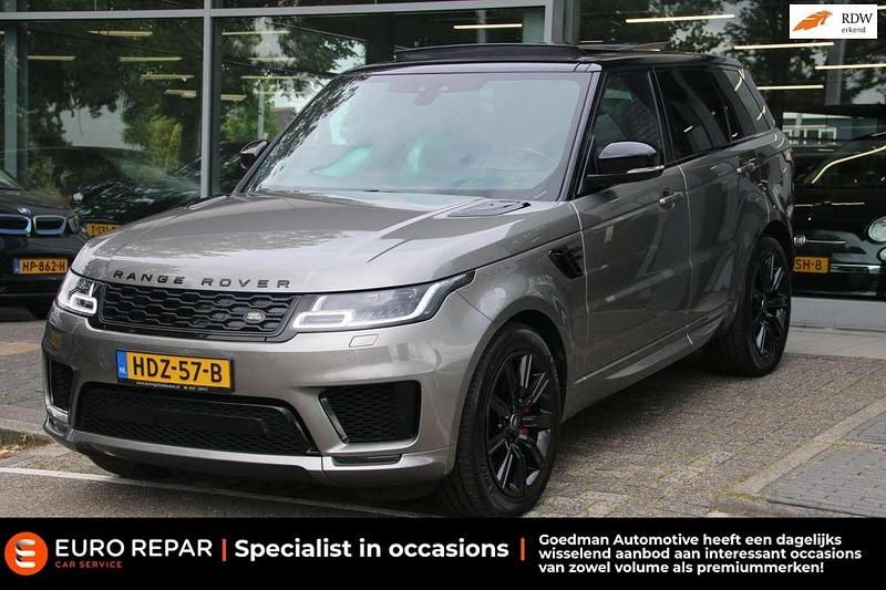 Grijs, metallic lak Gebruikt 2019 Land Rover Range Rover Sport HSE Dynamic SUV | € 39.995 (Super prijs) - Afbeelding 1/4