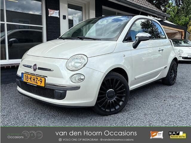 Wit Gebruikt 2009 Fiat 500 Hatchback | € 5.450 (Eerlijke prijs) - Afbeelding 1/3