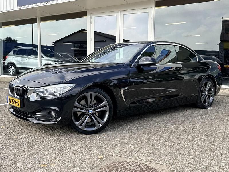 Zwart (metallic) Occasion 2016 BMW 428 Executive Cabriolet | € 27.190 - Afbeelding 1/3