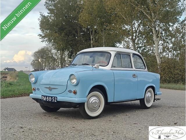 Blauw Occasion 1963 Trabant 600 Sedan | € 8.450 - Afbeelding 1/4