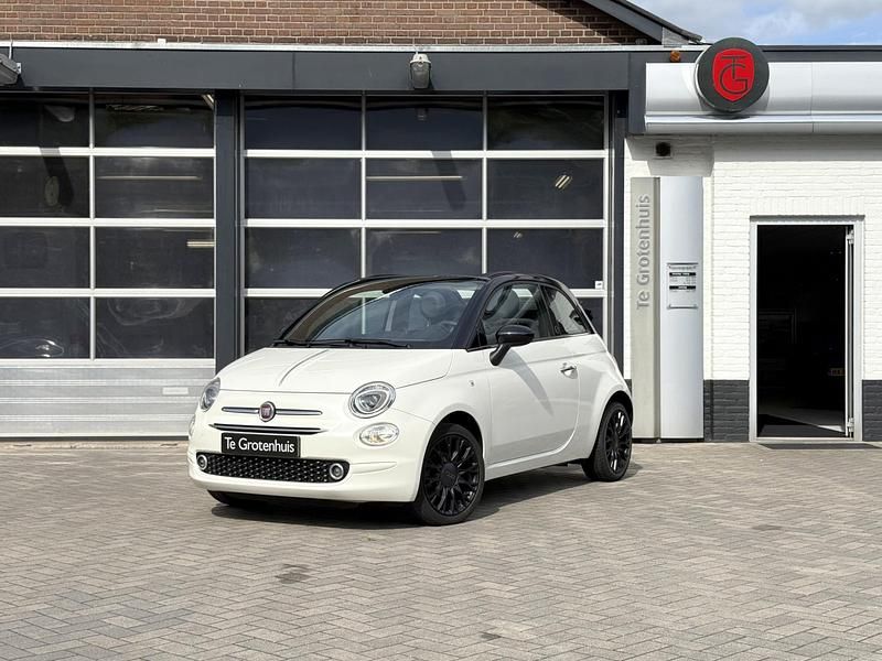 Wit Gebruikt 2019 Fiat 500C Dolcevita Cabriolet | € 14.240 (Eerlijke prijs) - Afbeelding 1/4