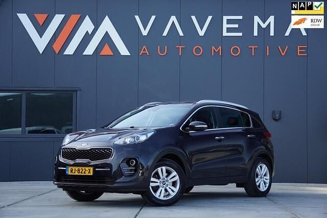 Zwart Gebruikt 2018 Kia Sportage SUV | € 14.450 (Eerlijke prijs) - Afbeelding 1/3
