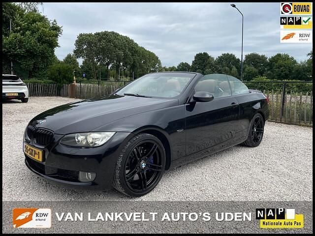 Zwart Gebruikt 2008 BMW 335 Cabriolet Executive Cabriolet | € 13.950 (Eerlijke prijs) - Afbeelding 1/4