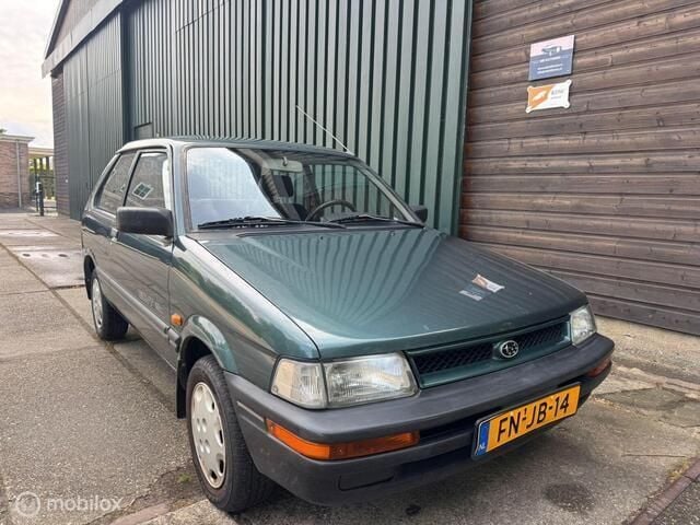 Groen Gebruikt 1992 Subaru Justy Hatchback | € 1.450 - Afbeelding 1/4