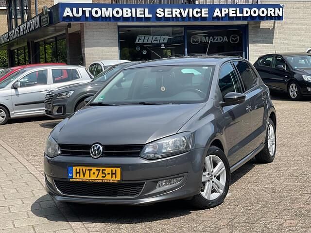 Grijs Gebruikt 2012 VW Polo Highline Hatchback | € 9.250 (Eerlijke prijs) - Afbeelding 1/4