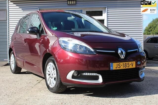 Rood Gebruikt 2016 Renault Scénic III LIMITED MPV | € 6.950 (Eerlijke prijs) - Afbeelding 1/4
