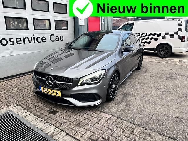 Grijs Gebruikt 2019 Mercedes CLA180 Shooting Brake AMG Stationwagen | € 18.950 (Eerlijke prijs) - Afbeelding 1/4