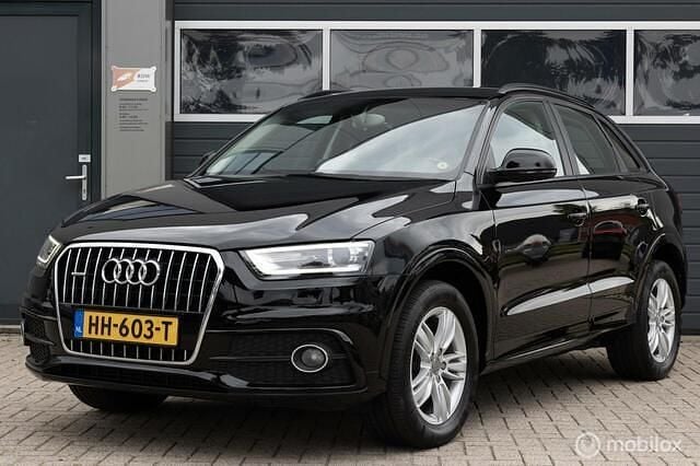 Zwart Gebruikt 2012 Audi Q3 S-Line SUV | € 13.950 (Goede deal) - Afbeelding 1/4