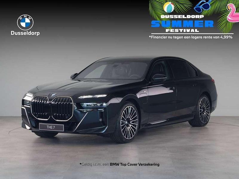 Zwart Nieuw 2025 BMW 750e M Sport Sedan | € 173.926 (Duur) - Afbeelding 1/4