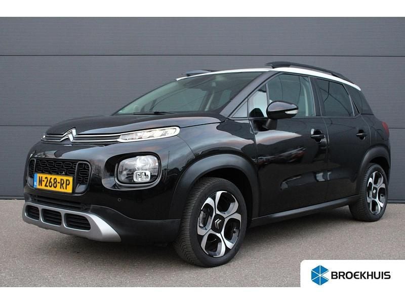 Zwart Gebruikt 2022 Citroën C3 Aircross PureTech SUV | € 15.895 (Super prijs) - Afbeelding 1/4