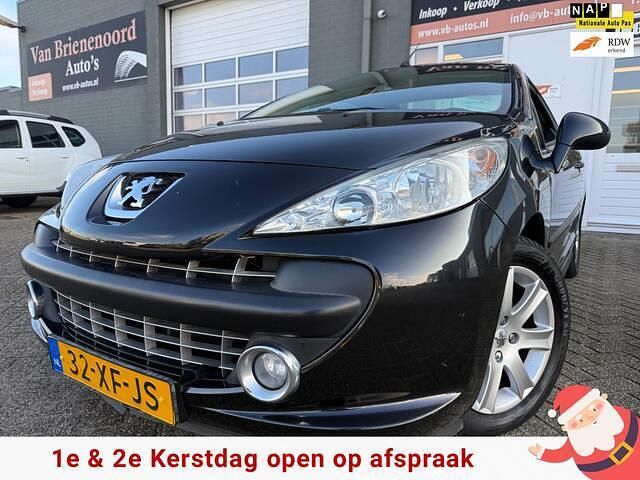Zwart Gebruikt 2007 Peugeot 207 CC Cabriolet | € 2.599 (Eerlijke prijs) - Afbeelding 1/4