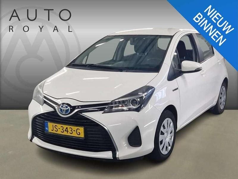 Wit Gebruikt 2016 Toyota Yaris Hybrid Hatchback | € 11.995 (Super prijs) - Afbeelding 1/4