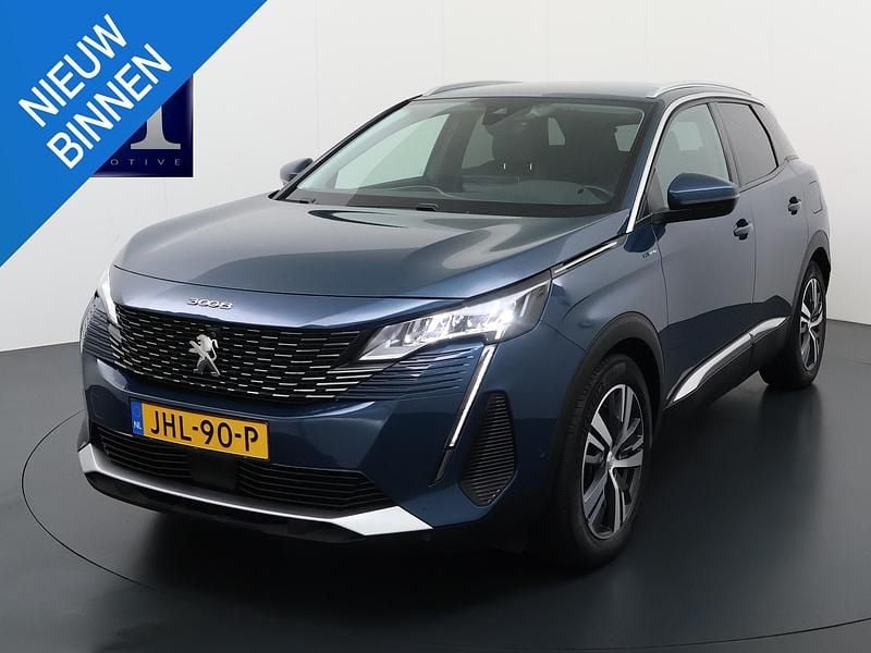 Blauw Gebruikt 2021 Peugeot 3008 Allure SUV | € 23.330 (Goede deal) - Afbeelding 1/4