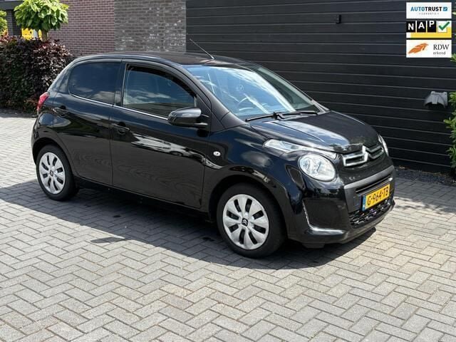 Zwart Gebruikt 2019 Citroën C1 Feel Hatchback | € 6.500 (Eerlijke prijs) - Afbeelding 1/4