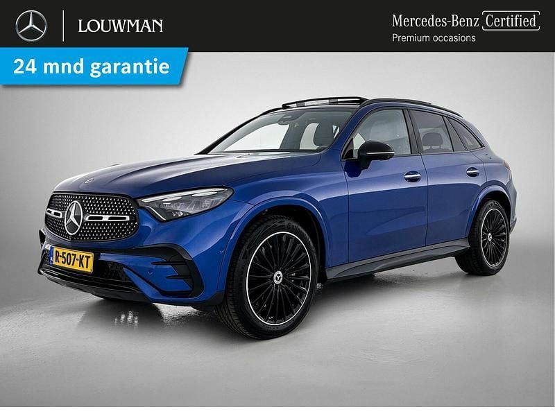 Blauw Gebruikt 2022 Mercedes GLC200 AMG line SUV | € 58.945 - Afbeelding 1/4