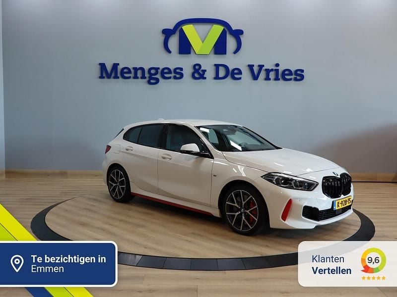 Wit Gebruikt 2021 BMW 128 M Sport Hatchback | € 31.895 (Eerlijke prijs) - Afbeelding 1/3