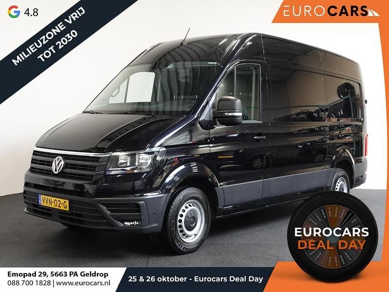 Zwart Gebruikt 2023 VW Crafter Highline Van | € 37.490 (Eerlijke prijs) - Afbeelding 1/4