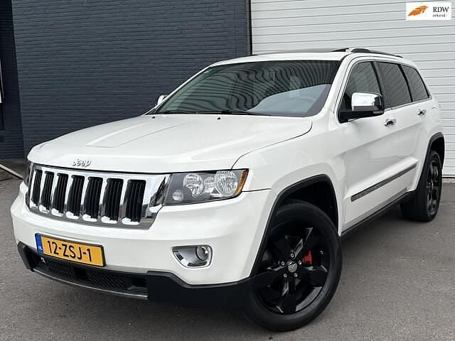 Wit Gebruikt 2011 Jeep Grand Cherokee Overland SUV | € 13.950 - Afbeelding 1/4