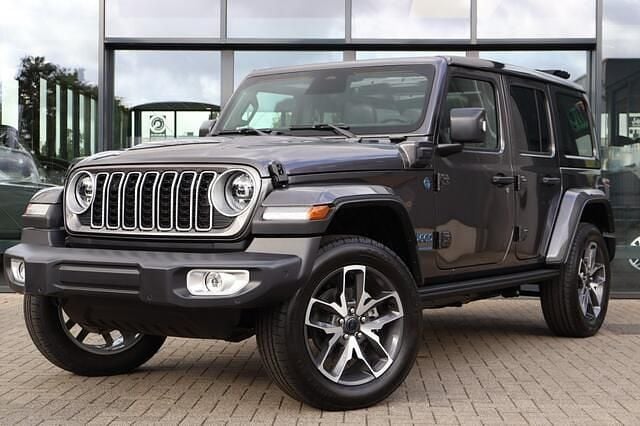 Grijs Gebruikt 2024 Jeep Wrangler Sahara SUV | € 89.650 (Eerlijke prijs) - Afbeelding 1/4