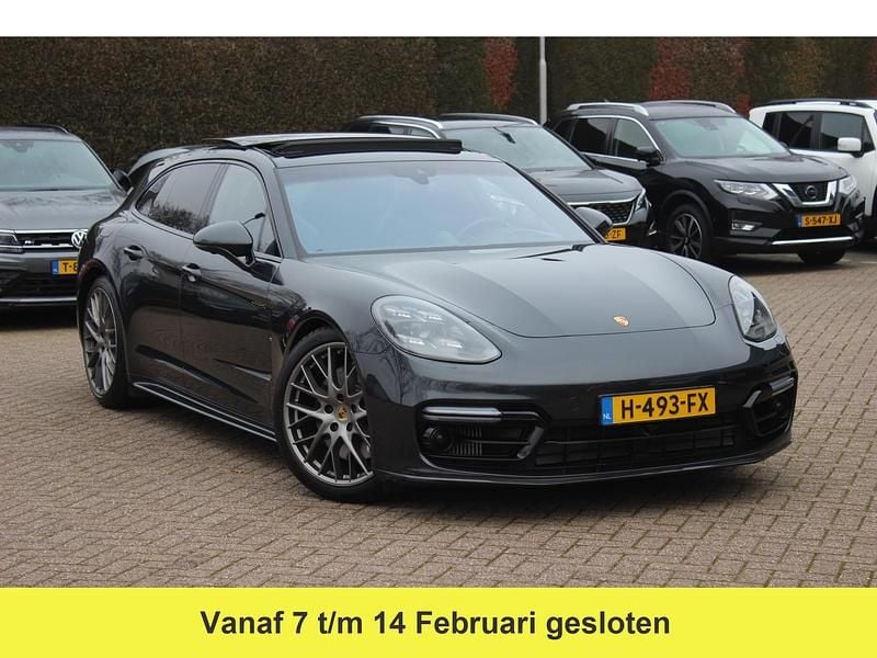 Grijs (metallic) Occasion 2020 Porsche Panamera Sport Turismo Stationwagen | € 65.950 (Goede deal) - Afbeelding 1/4