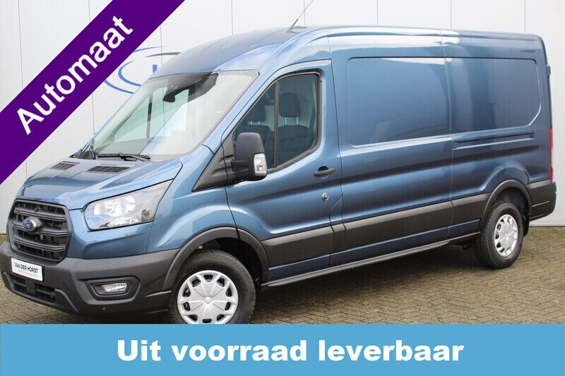Blauw Nieuw 2024 Ford Transit Trend Van | € 39.950 (Eerlijke prijs) - Afbeelding 1/3