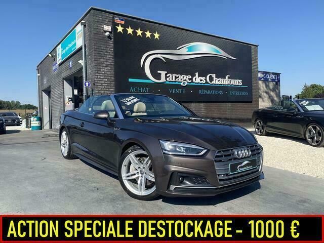 Bruin Gebruikt 2017 Audi A5 Cabriolet Sport Cabriolet | € 36.999 - Afbeelding 1/4